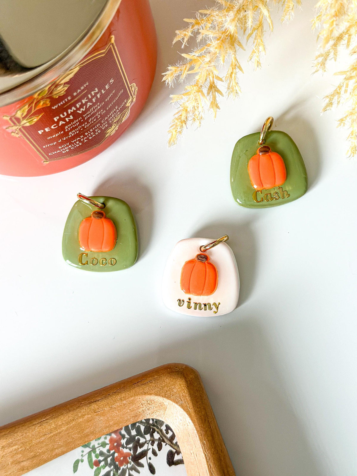classic fall| pet id tag
